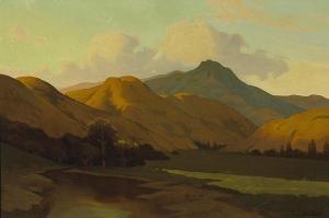 LILJESTROM Gustave 1882-1958,Mountains in sun and shadows,Bonhams GB 2010-08-02