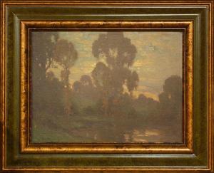 LILJESTROM Gustave 1882-1958,Tree Grove by a Pond,Clars Auction Gallery US 2010-09-12