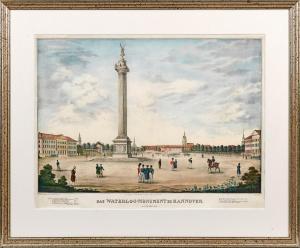 LILL Carl Alexander 1807-1879,Das Waterloo-Monument zu Hannover,Schloss DE 2015-05-16