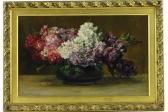 LILLEY Catherine A 1800-1900,still life flowers,1907,Burstow and Hewett GB 2015-09-23