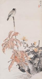 LIM HAK TAI 1893-1963,Flower and Bird,33auction SG 2019-01-26