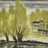 LIN FENGMIAN 1900-1991,Summer Willow,Christie's GB 2020-07-08