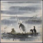 LIN FENGMIAN 1900-1991,The Fisherman,Cabral Moncada PT 2019-06-03
