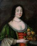 LINARD Jacques 1600-1645,Jeune femme tenant une corbeille de fleurs,Blanchet FR 2010-11-29
