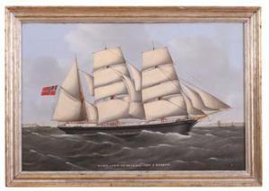 LIND Andreas 1815-1885,Peder Aneus af Drammen, Capt. I. Hanevig,Christiania NO 2010-12-06