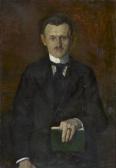 LINDE WALTHER Heinrich 1868-1939,Portrait des Malers Edvard Munch,Galerie Bassenge DE 2019-05-30