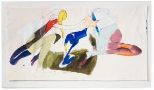 LINDELL Lage 1920-1980,Untitled (Fishing girls),Bukowskis SE 2022-11-16