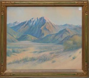 LINDER Harry 1886-1931,Palm Springs Mountains,,Hood Bill & Sons US 2019-10-29