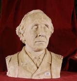 LINDER Henry 1854-1910,plaster bust,Burstow and Hewett GB 2008-07-23