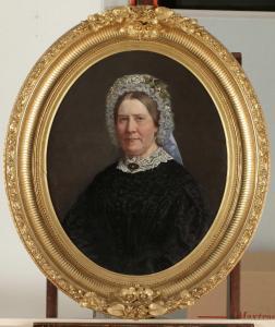 LINDGREN Hilda Octavia 1833-1917,Greve Carl Johan von Hermansson,1884,Lilla Bukowskis SE 2009-06-15