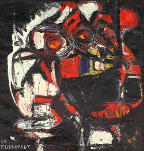 LINDHARDT Tom 1935-2007,Abstract composition,1963,Sworders GB 2021-07-13