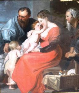 LINDHBERG Per,Madonna and child with St. Anne, St. John The Bapt,Moore Allen & Innocent 2015-07-17