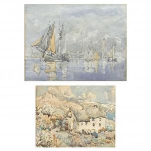 LINDNER Peter Moffat 1852-1949,Two untitled works,David Lay GB 2022-07-14