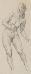 LINDSAY NORMAN ALFRED WILLIAMS 1879-1969,Female nude study,Bonhams GB 2024-03-13