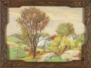 LINDSAY Robert Henry,Village Landscape and River Landscape,Clars Auction Gallery 2018-09-15