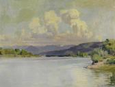 LINER Carl August,Landschaft am Alten Rhein. 1914.,1914,Galerie Widmer Auktionen 2008-03-07