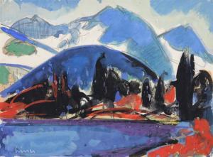 LINER Carl Walter 1914-1997,Bergsee,Beurret Bailly Widmer Auctions CH 2023-11-08