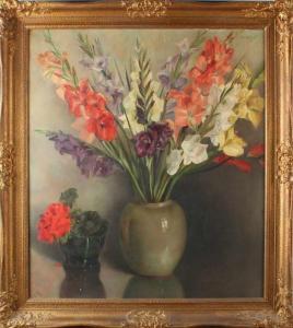 LINGMONT CA,Vasen mit Blumen,Twents Veilinghuis NL 2016-10-14