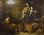 LINNELL John 1792-1882,Portrait of three elder children of RobertClutterbuck,Bonhams GB 2008-12-10