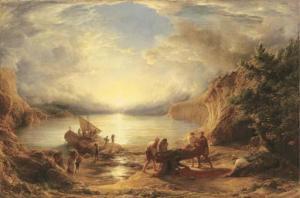 LINNELL John 1792-1882,The Return of Ulysses,1848,Christie's GB 2003-02-19
