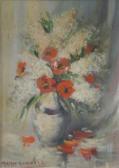 LINNELL Marie,Floral Still-Life with Peonies,Rachel Davis US 2010-10-23