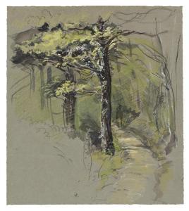 LINNELL William 1826-1906,Study of trees,Christie's GB 2022-03-24