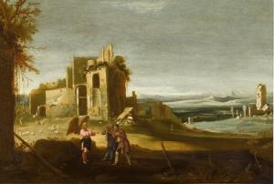 LINSEN Jan 1602-1635,The Foretelling of the Birth of Samson to Manoa an,Sotheby's GB 2021-03-24