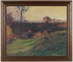 LINSON Corwin Knapp 1864-1959,Autumn Landscape,Brunk Auctions US 2023-02-04