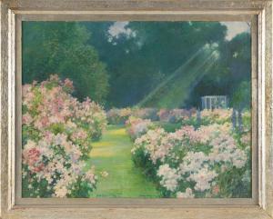 LINSON Corwin Knapp 1864-1959,Garden Magic,Eldred's US 2023-02-03