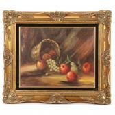 LINTON Violet 1899-1940,still life with fruit,Ripley Auctions US 2024-03-30