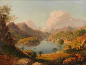 LINTON William 1791-1876,A view of Loch Lomond,Bonhams GB 2023-03-08