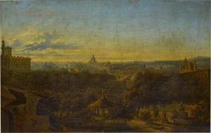 LINTON William 1791-1876,A view of Rome from the Gianicolo,Sotheby's GB 2021-12-09