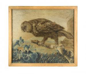 LINWOOD Mary 1755-1845,owl,Cheffins GB 2021-12-08