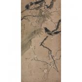 LIO ANXIAN 1800-1800,MAGPIES IN A PLUM TREE,1875,Waddington's CA 2012-06-04