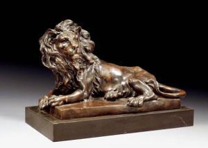 LION Alberto 1900-1900,probably France, end of the 19th century,Galerie Koller CH 2007-03-20