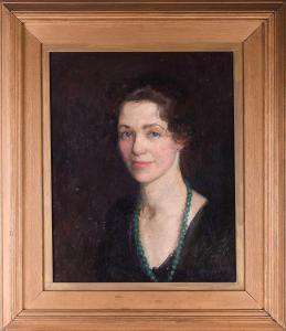 LION Flora,A head and shoulders portrait of a lady, her hair ,Dawson's Auctioneers 2020-09-30