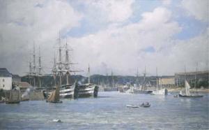 LIOT Paul 1855-1902,The harbour,Christie's GB 2003-03-20