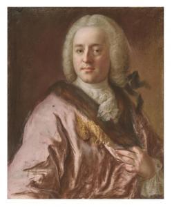 LIOTARD Jean Etienne 1702-1789,Portrait of a nobleman,Palais Dorotheum AT 2024-04-24