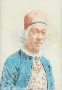 LIOTARD Jean Etienne,Self-Portrait ? with a red bonnet, a white shirt w,Sotheby's 2023-01-25