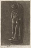 LIOTARD Jean Etienne 1702-1789,Vénus Callipyge,1780,Swann Galleries US 2021-11-02