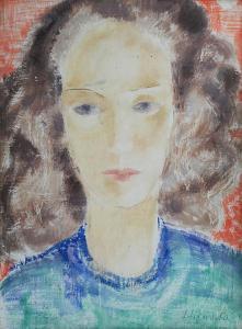 lipinska zofia 1898-1982,Portret kobiety,Rempex PL 2010-01-27