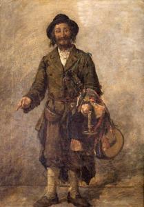 LIPINSKI Hipolit 1846-1884,Portret handlującego Żyda,Sopocki Dom Aukcjny PL 2021-08-21