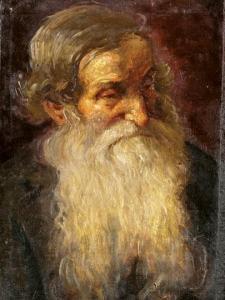 LIPOTH Ferenc 1886-1919,Szakállas férfi portréja,Nagyhazi galeria HU 2010-12-18