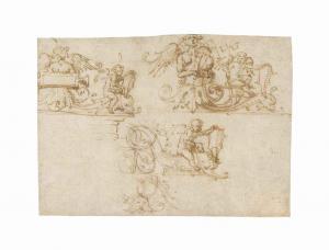 LIPPI Filippino 1457-1504,Three designs,Christie's GB 2014-07-10
