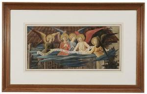 LIPPI Filippo 1406-1469,The Adoration of the Child at the Uffizi Palace,Brunk Auctions US 2014-05-17