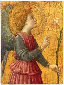 LIPPI Filippo 1406-1469,The Angel of the Annunciation,Palais Dorotheum AT 2017-10-17