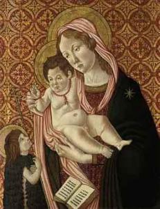 LIPPI Filippo 1406-1469,The Madonna and Child with Saint John the Baptist,Christie's GB 2010-12-10