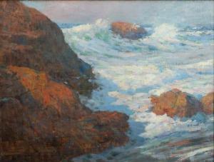 LIPPINCOTT William Henry 1849-1920,Ogunquit, Maine,1914,Barridoff Auctions US 2021-08-14