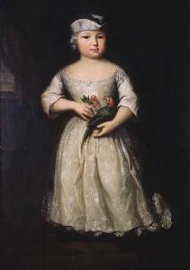 LIPPOLD Franz 1688-1768,Portrait of a young girl,Christie's GB 2000-09-05