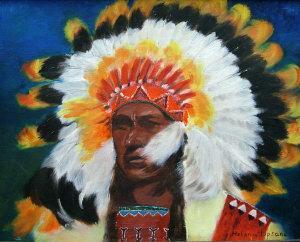 LIPSANEN Helena 1900-1900,Indian chief,Rosebery's GB 2010-07-06